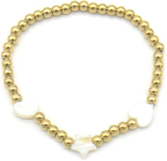 Valisette Bracelet - Goud - Armband - Elastisch - Stainless Steel