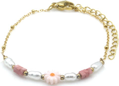 Novalya Bracelet - Goud - Armband - CZ - Stainless Steel