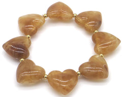 Calira Armband - Hartjes - Stainless Steel