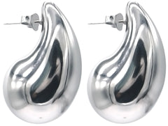 Maliora Earrings - Zilver - Oorbellen - Steen - Waterdrop - Stainless Steel