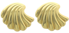 Corielle Earrings - Goud - Oorbellen - Schelp - Stainless Steel