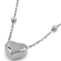 Sincere Necklace - Goud Zilver - Ketting - Hartjes - Stainless Steel