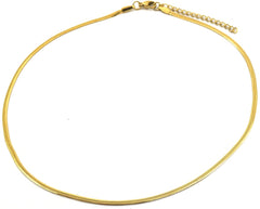 Elaris Necklace - Goud - Ketting - Schakel - 2mm - Stainless Steel