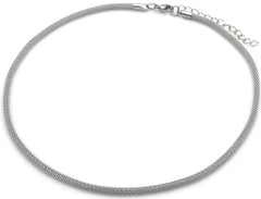 Evania Necklace - Zilver - Ketting - Steen - Stainless Steel