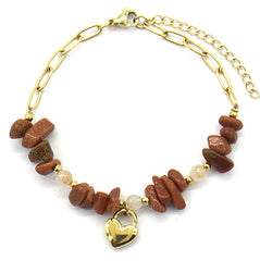 Wenalya Bracelet - Goud - Armband - Stainless Steel